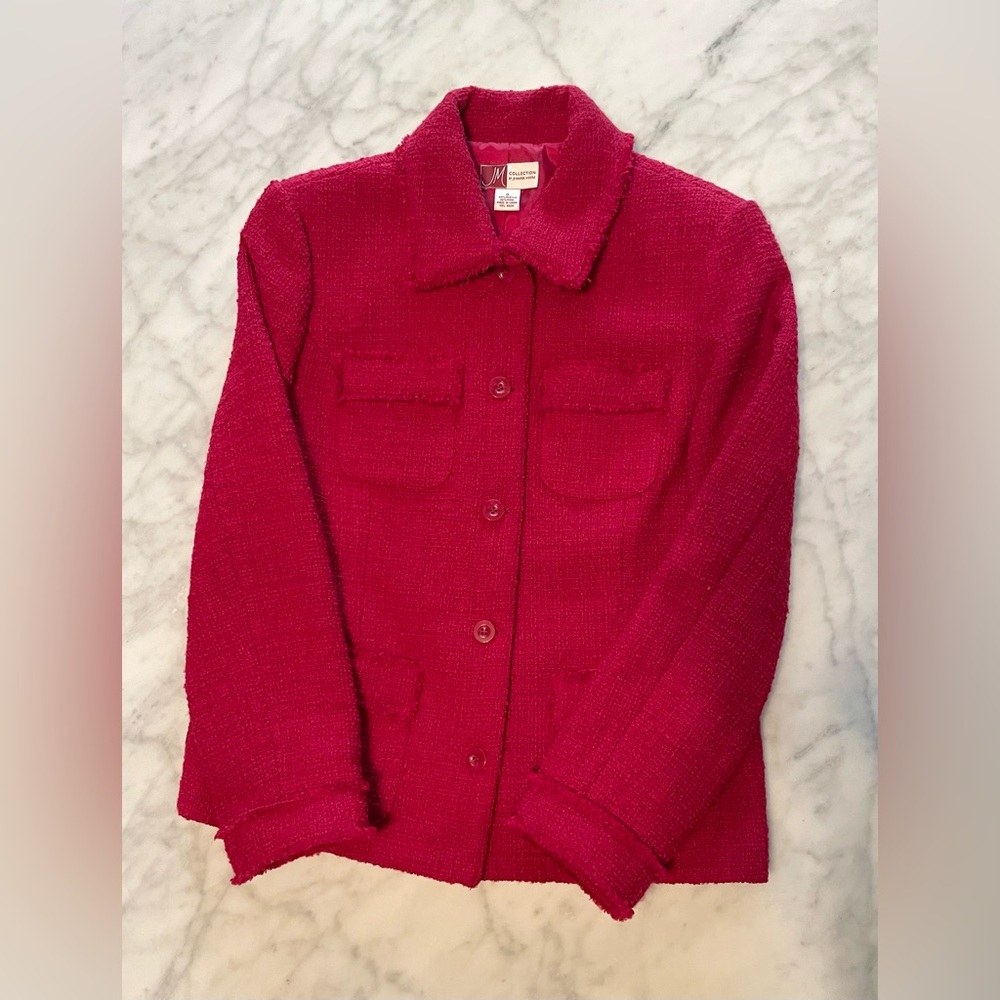 Red blazer